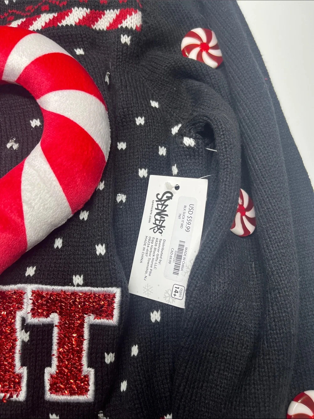 Spencer’s Novelty Christmas Sweater